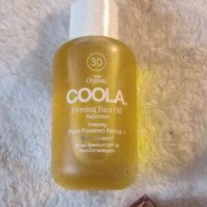 COOLA Firming Face Oil Sunscreen - Yellow Bottle